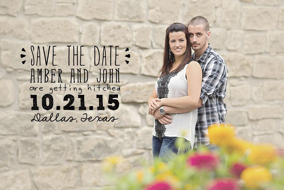 Save the Date Overlays, word o