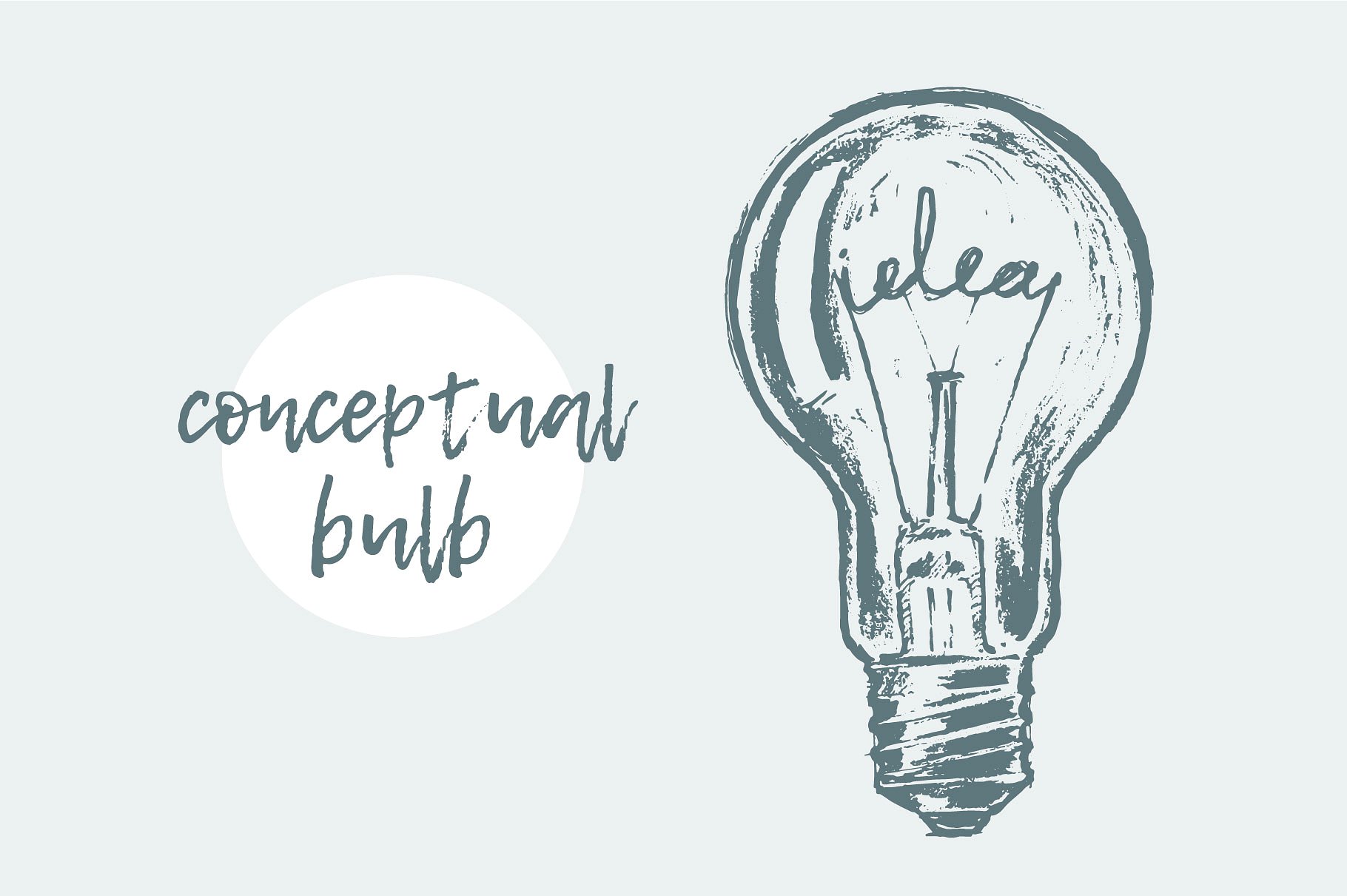 概念灯泡Conceptual bulb #650761