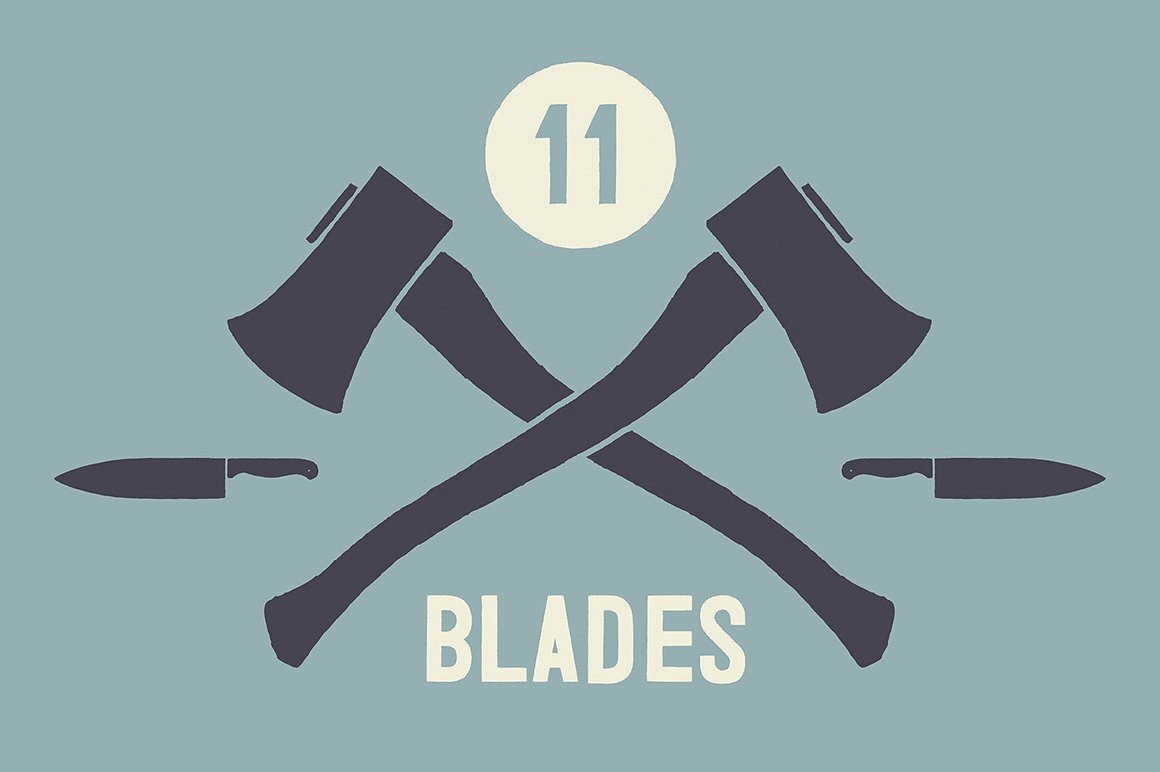 手工绘制Knives -amp; Blades - By H