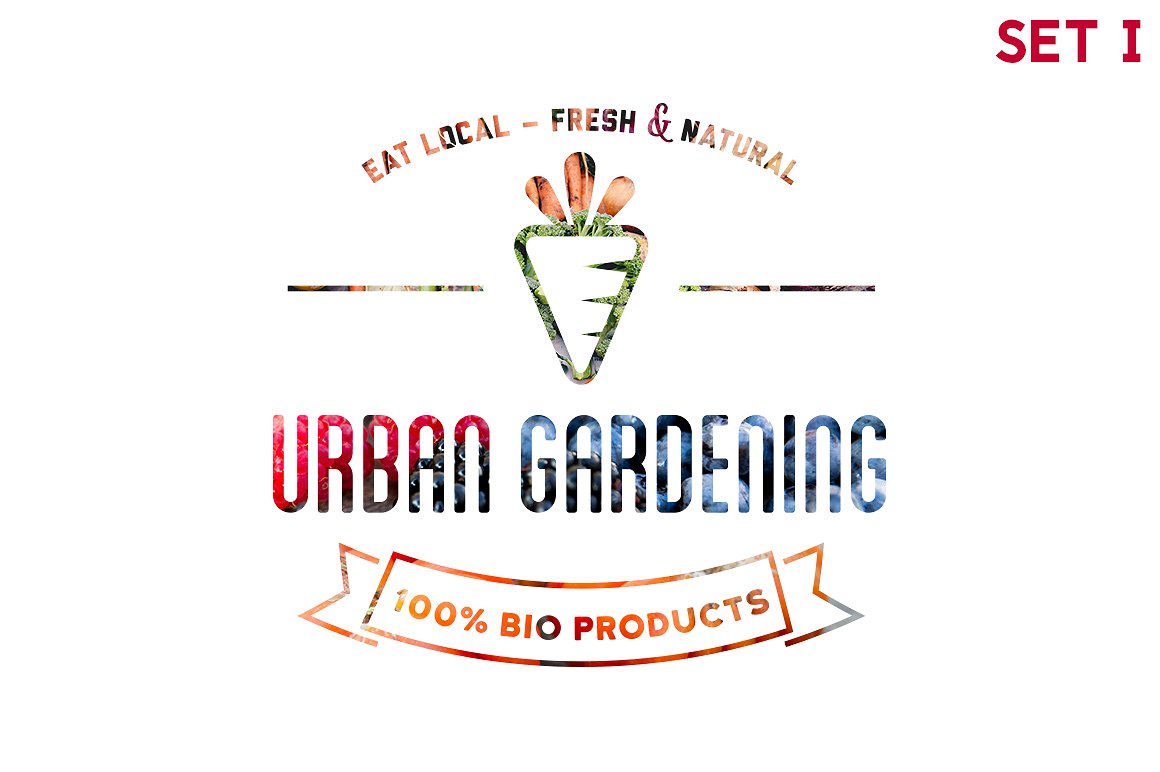 有机食品Urban Gardening 30xHiRes –