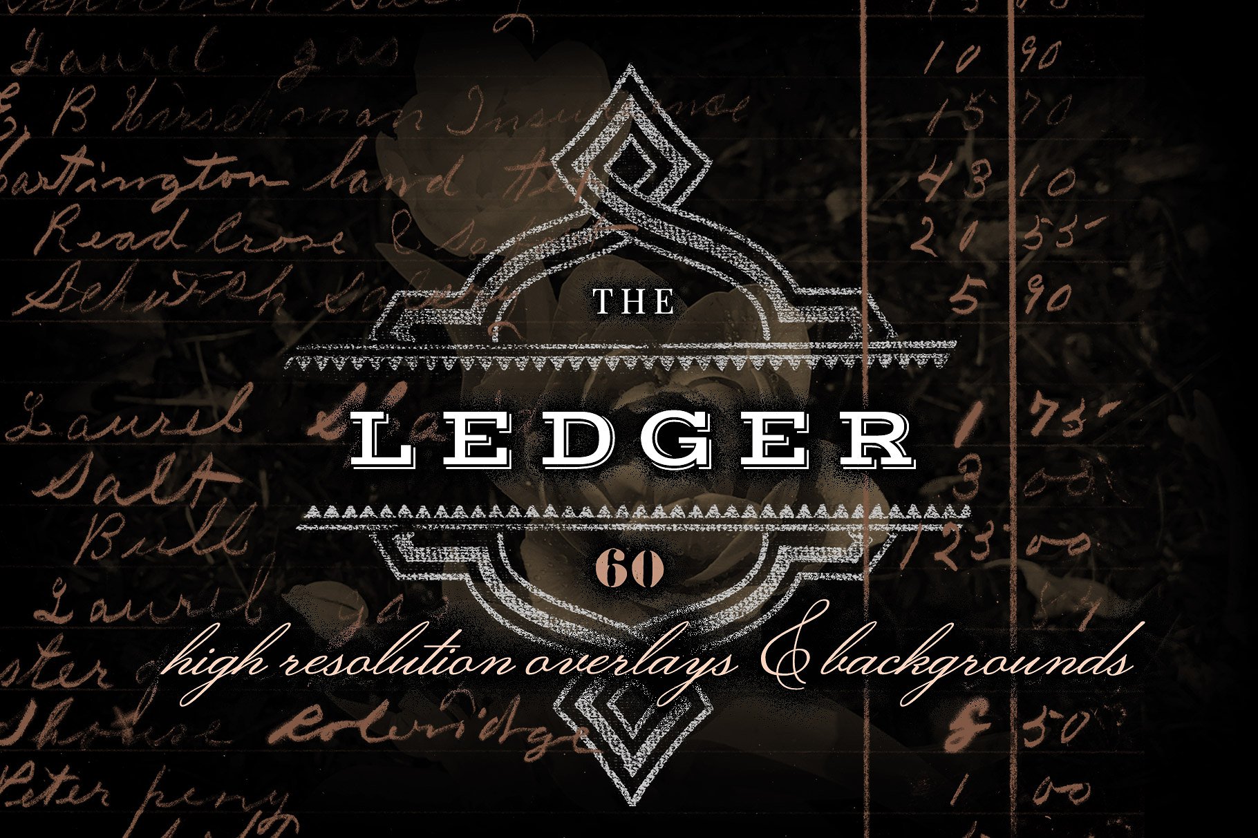 复古元素Ledger Hi-Res Overlays -am