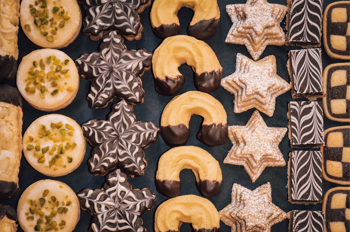 手工制作的饼干Christmas Cookies - Pho