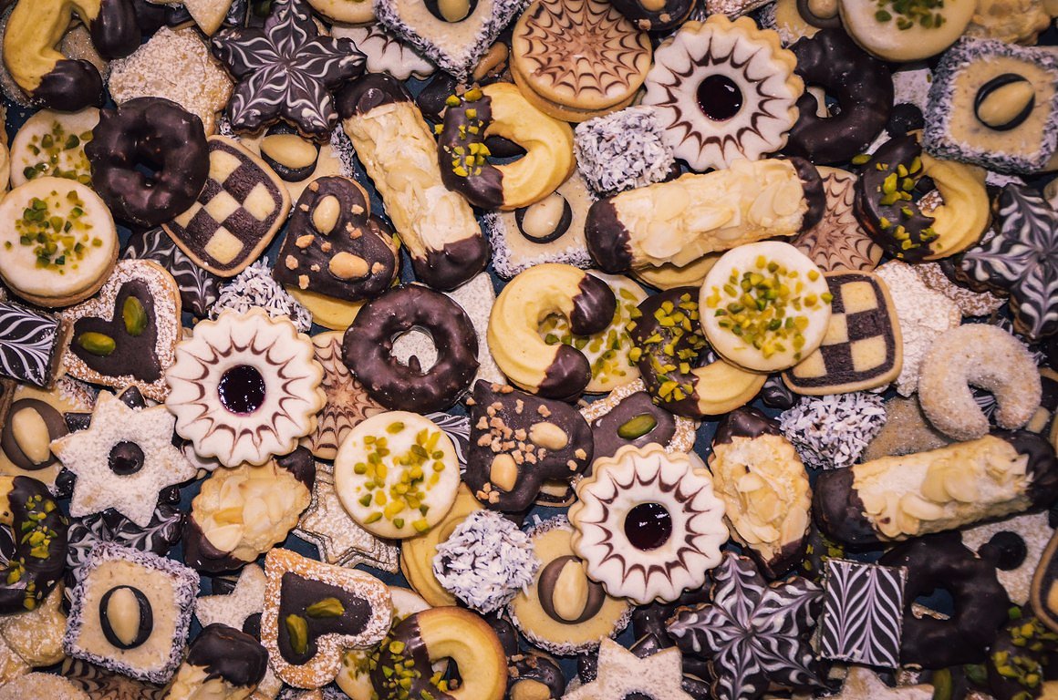 手工制作的饼干Christmas Cookies - Pho