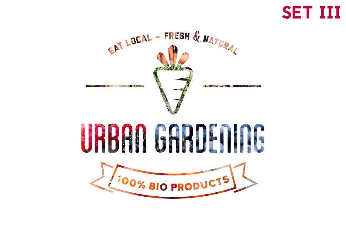 有机食品Urban Gardening 30xHiRes –