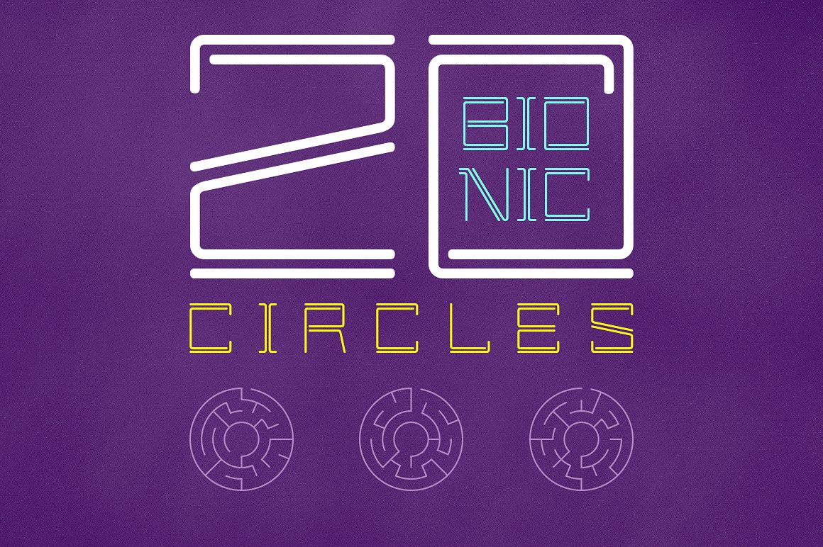 科幻小说的爱好者20 Bionic Circles #184