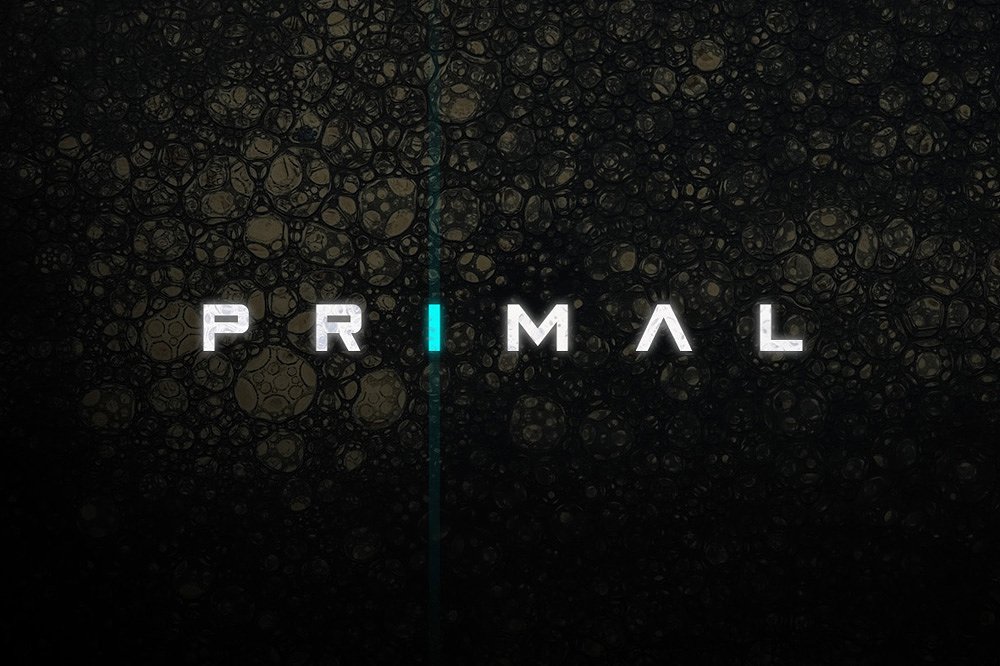 科幻恐怖字体Primal - Futuristic Font