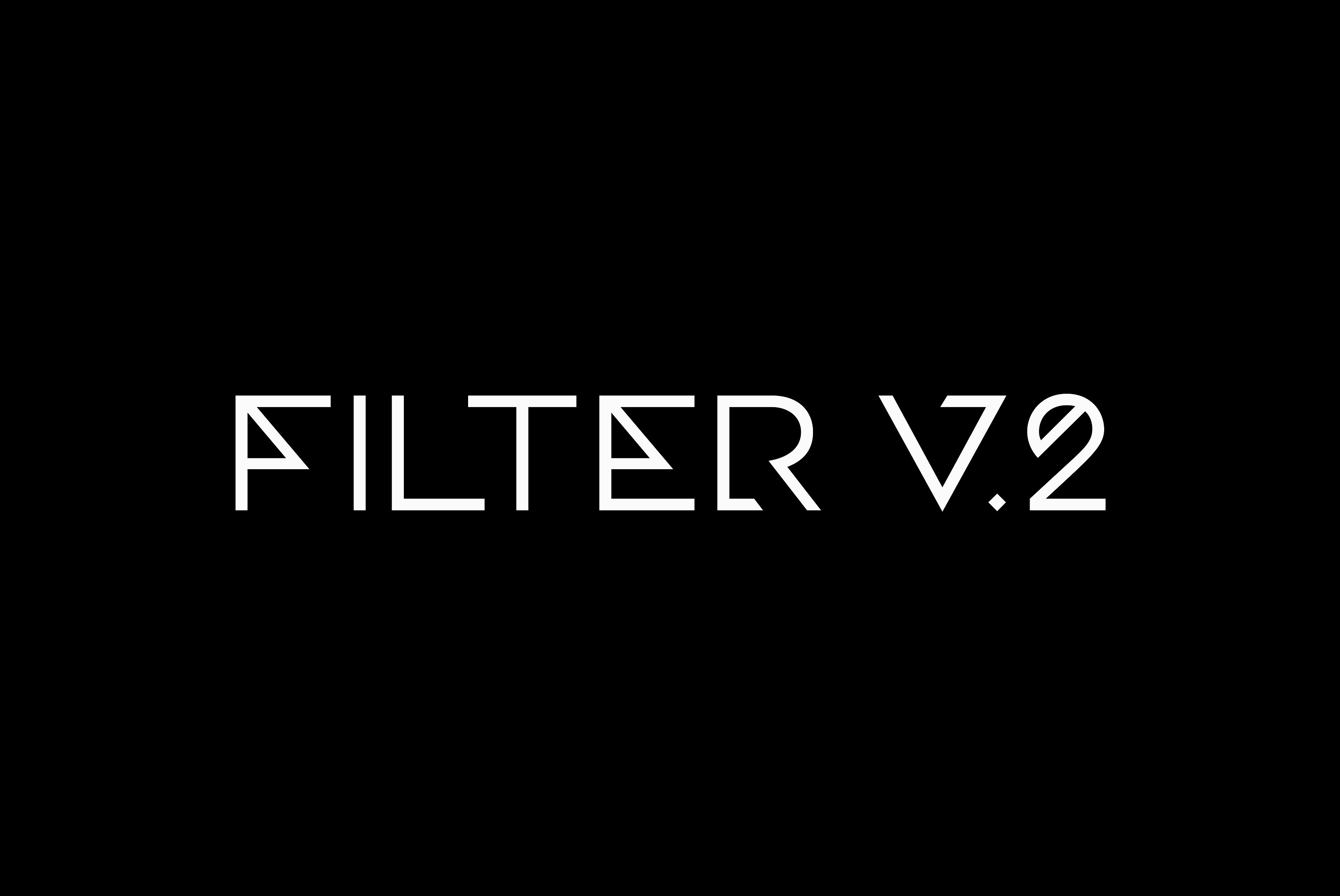 时尚设计字体Filter CF Geometric Sans
