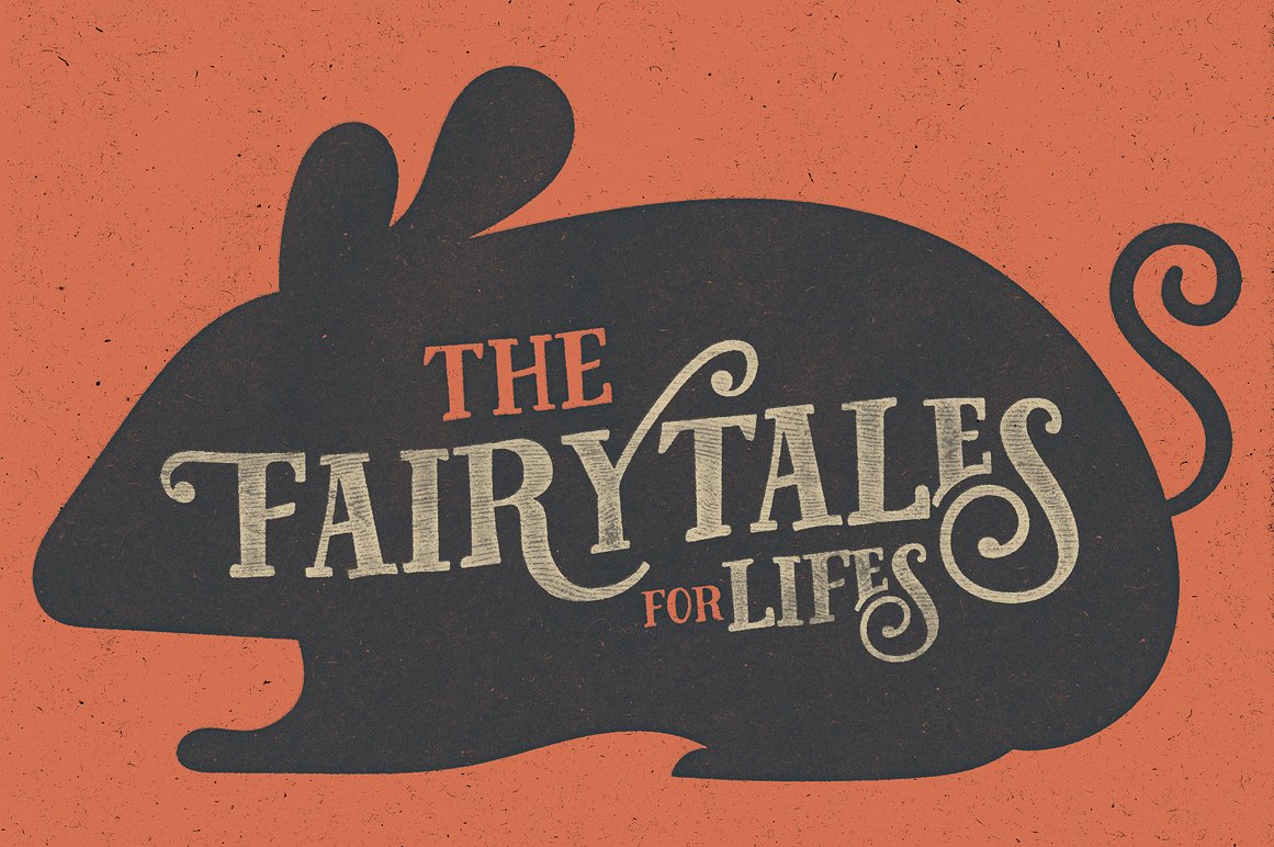 手绘矢量Fairy Tales Bonus #15920