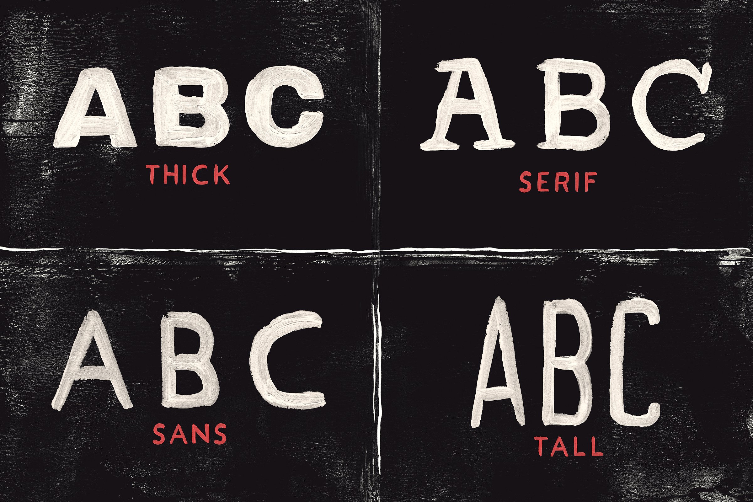 全新的字体格式Acrylic Hand - SVG Font