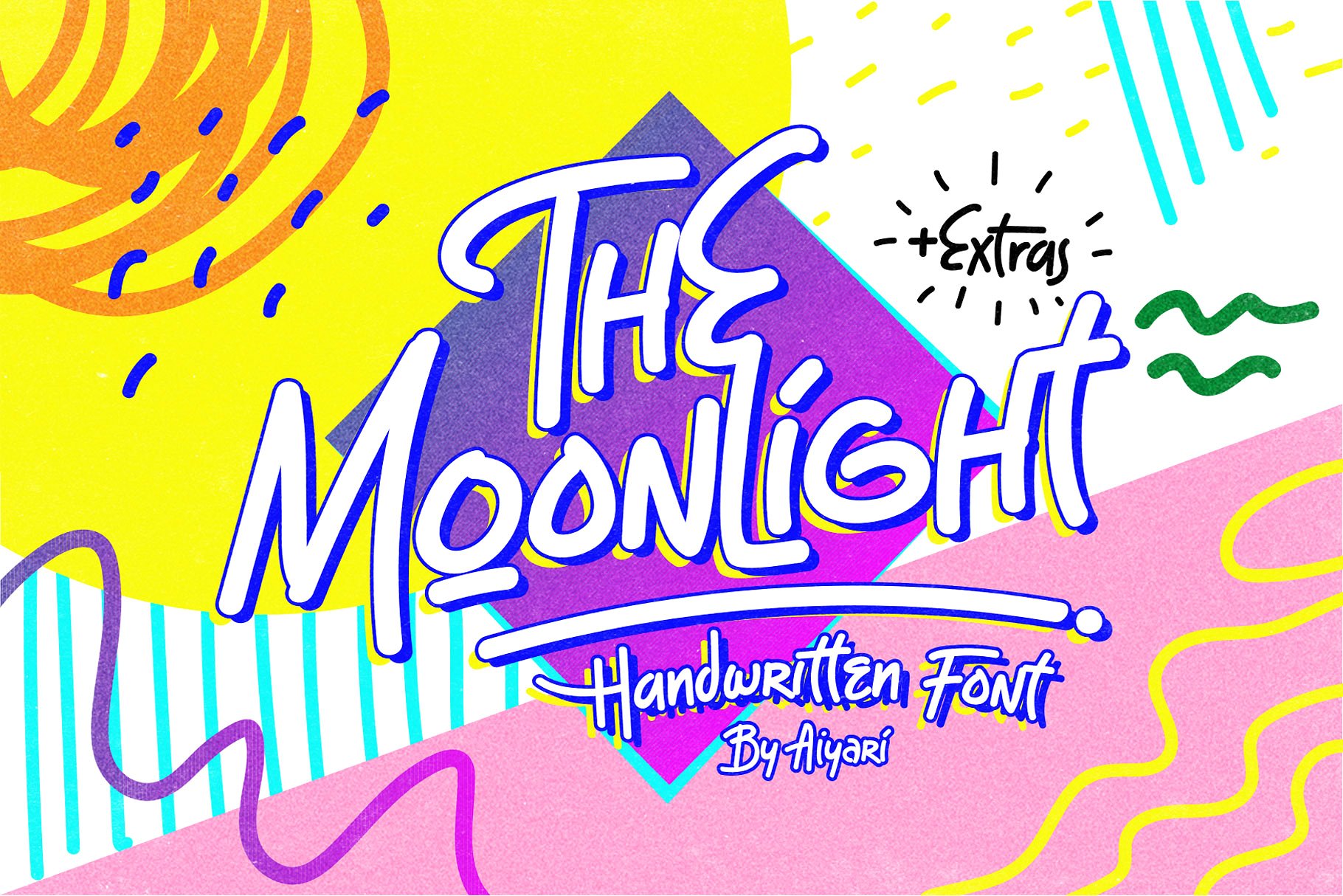 月光管状字体The Moonlight Tubular Fo