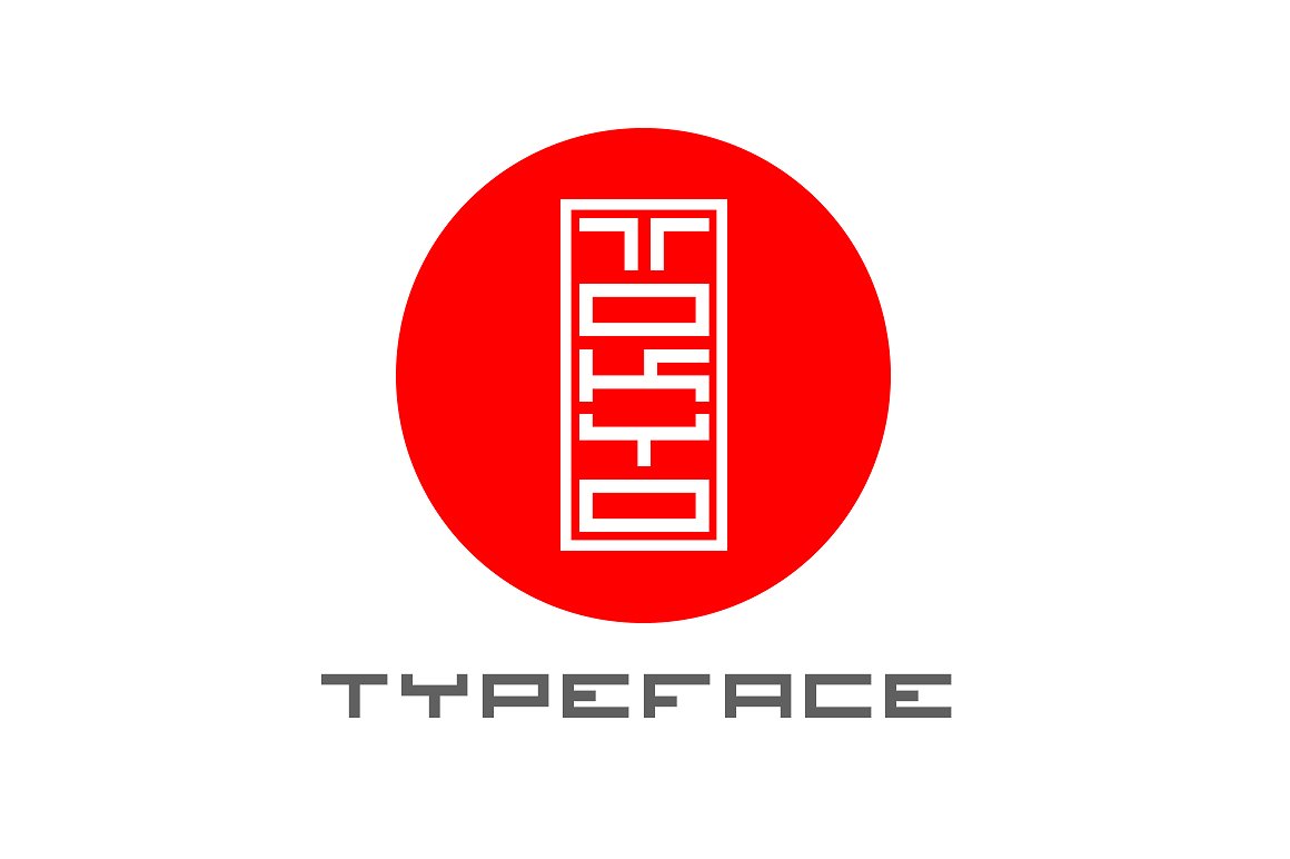 日本主义字体Tokyo Typeface #215199