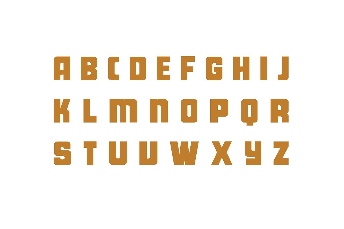 大胆显示字体Honey Oak - Display Font