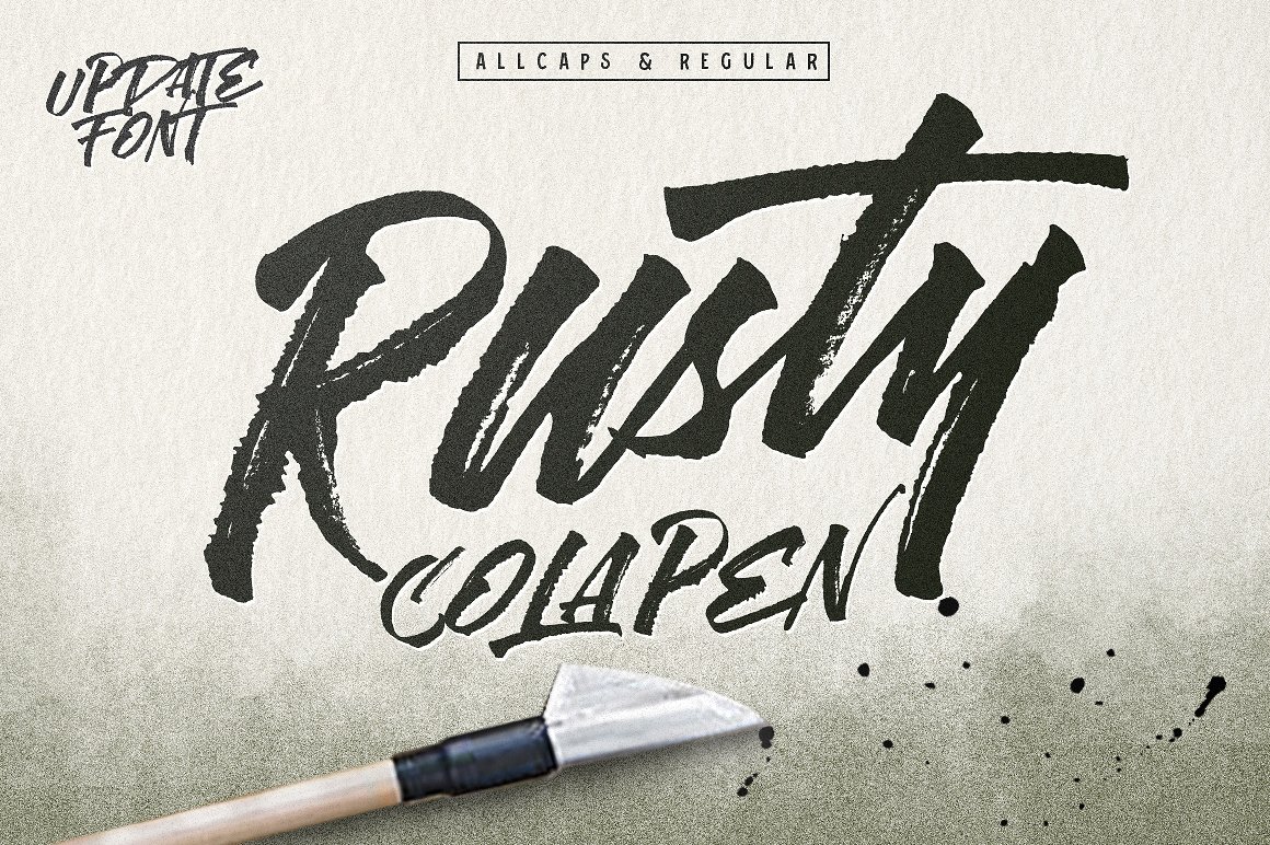 手绘字体Rusty Cola Pen (Update) #4