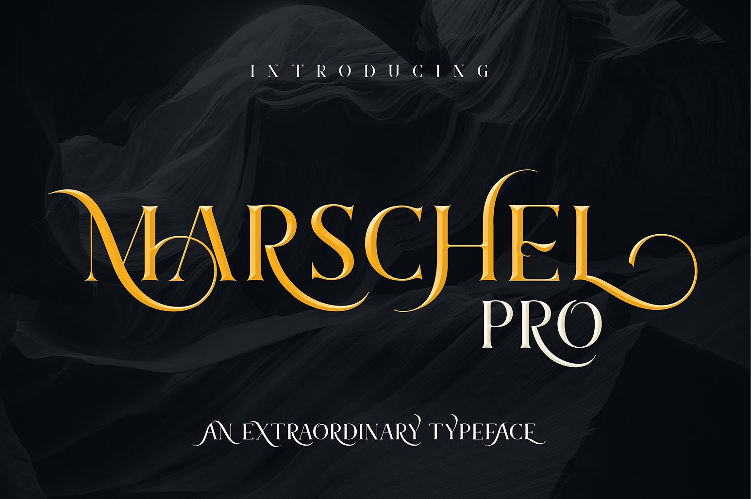 高级英文字体Marschel Pro #1214505