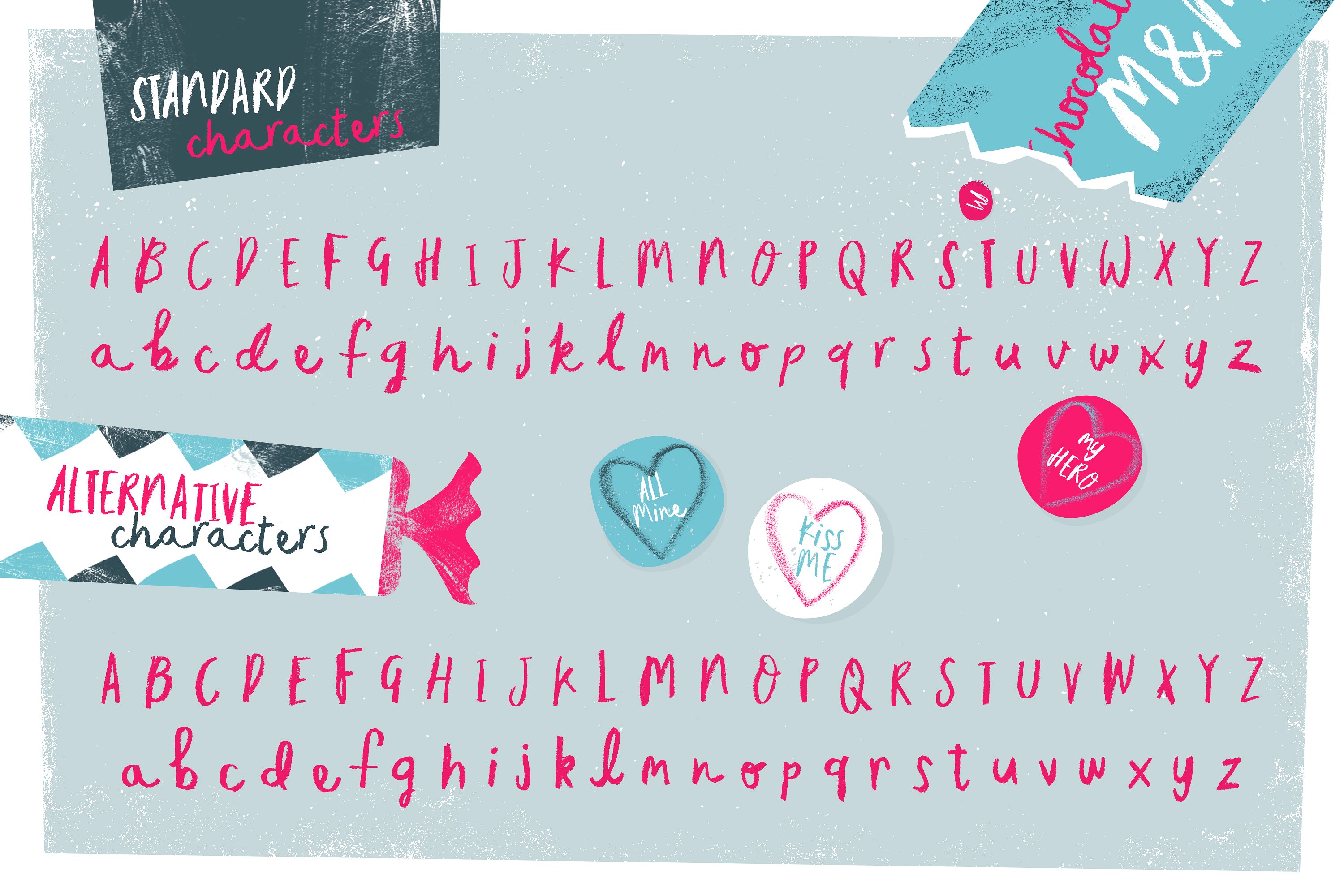 手写字体Sticky Lollipop - Typeface