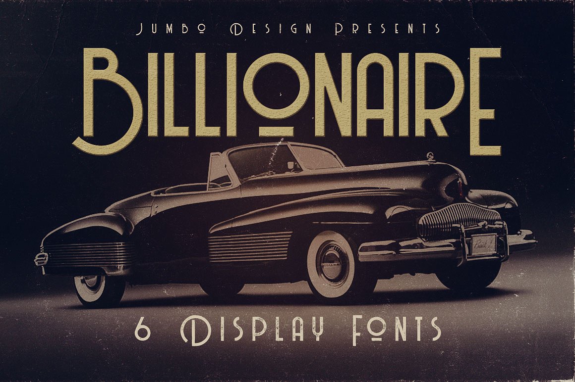 复古风格Billionaire - 6 Display Fo