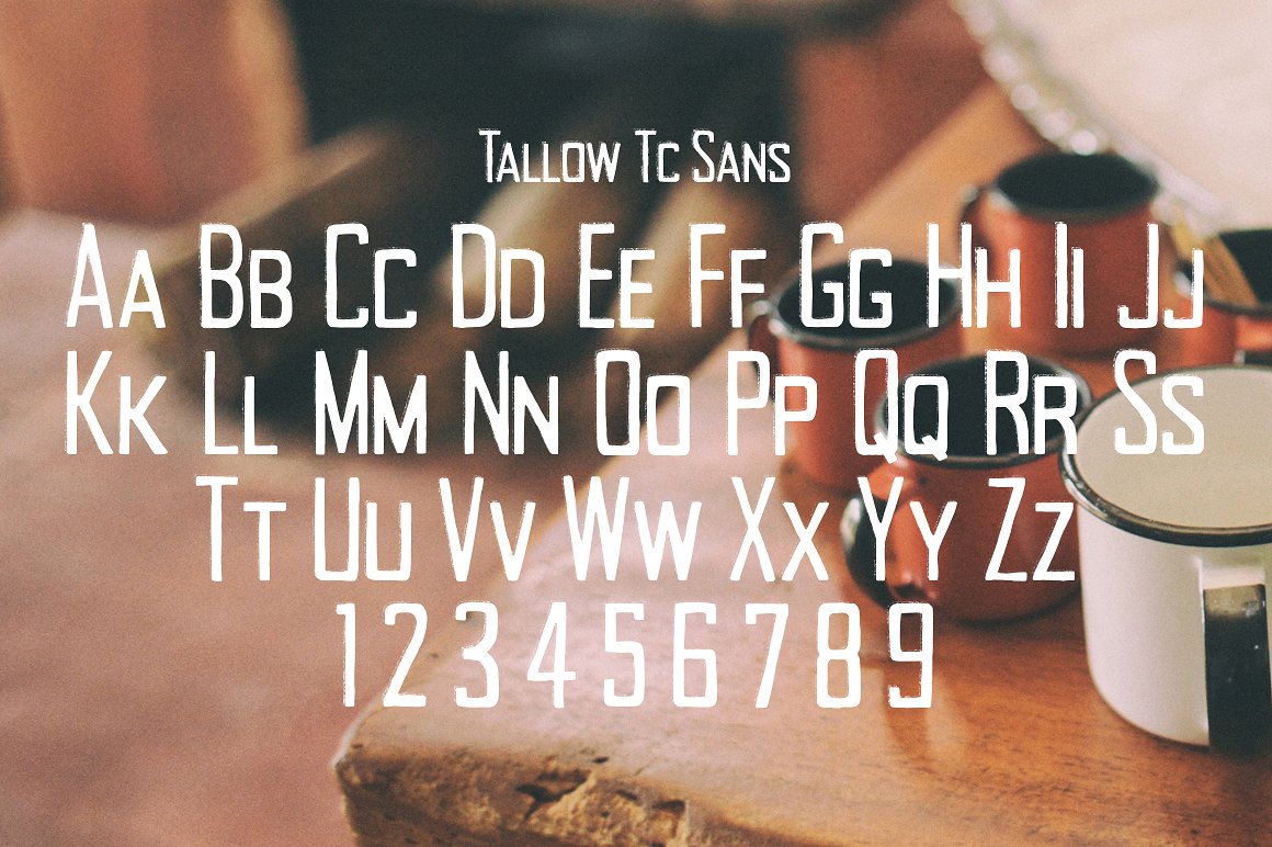 塔罗字体系列Tallow Font Family (Sans