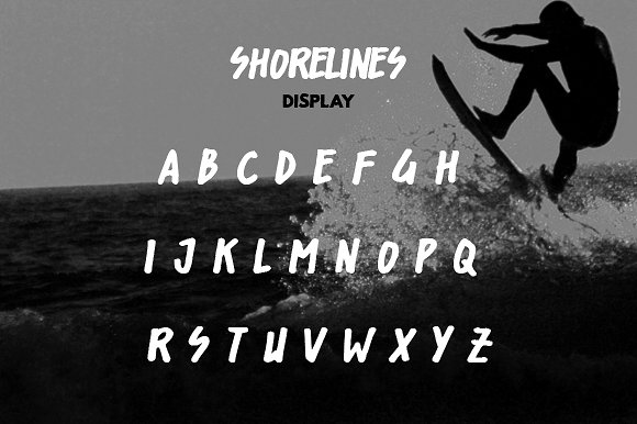 运动少年字体Asphalts and Shorelines
