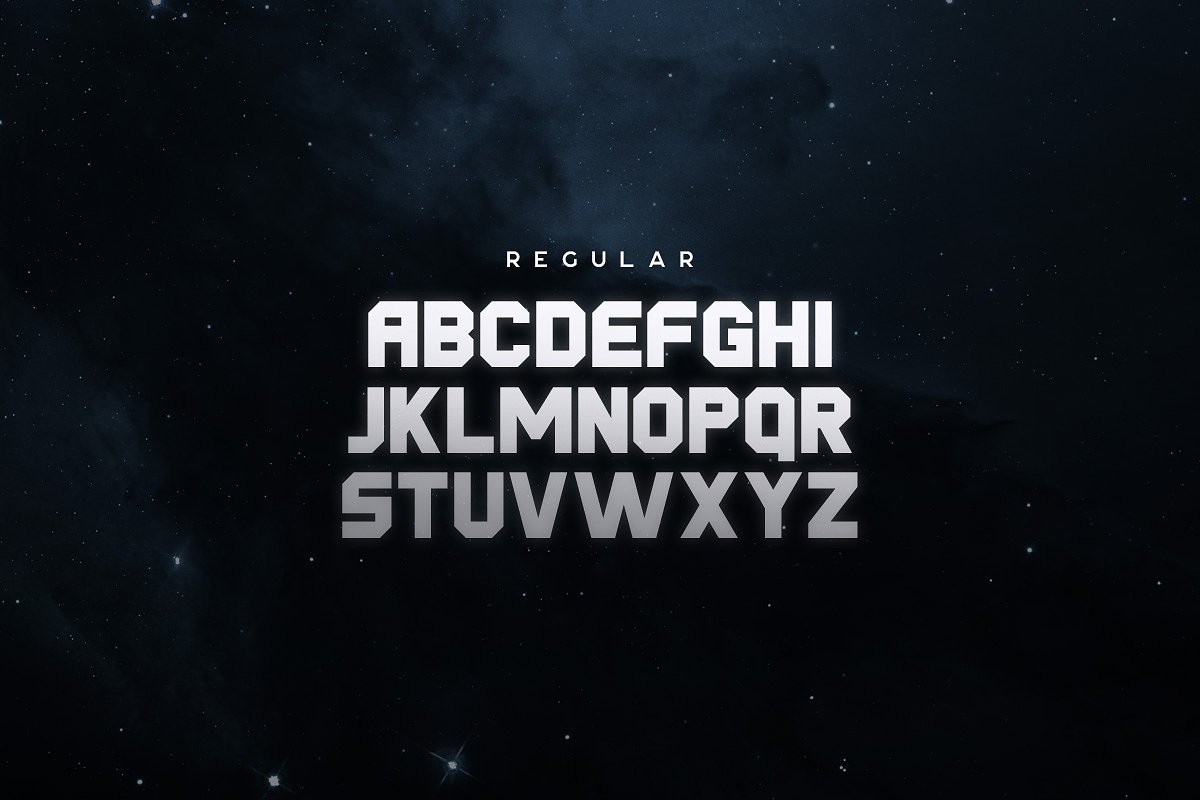 废弃字体Derelict Typeface #1788740