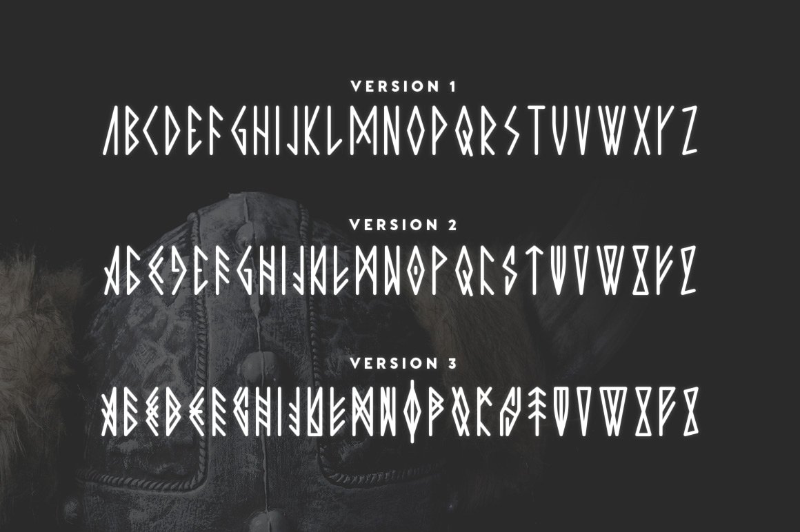 约敦海姆字体Jotunheim Typeface #9642