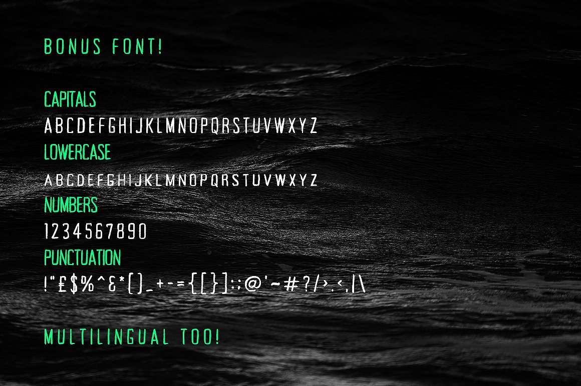 高级字体Whicker Font Duo #794543