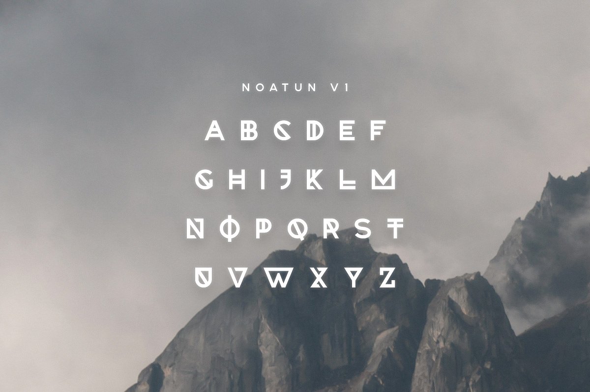 诺顿字体Noatun Typeface #1769875