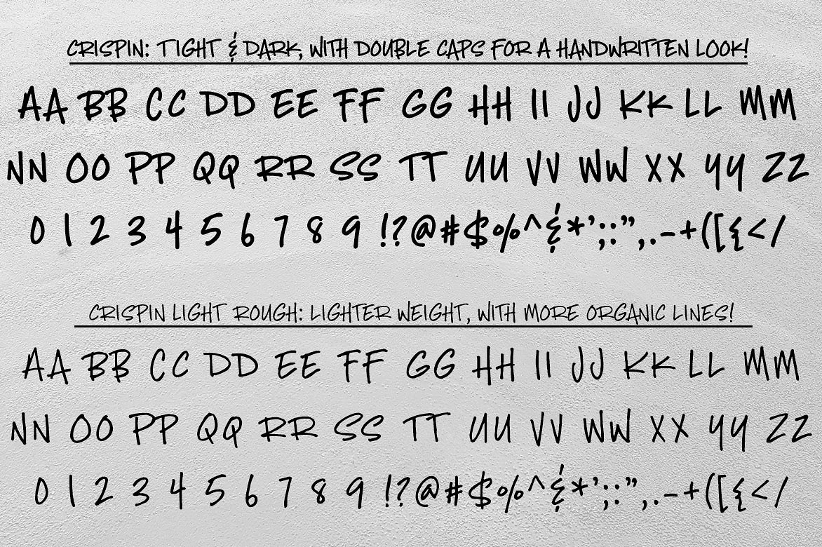 手写标记字体 handwritten marker font