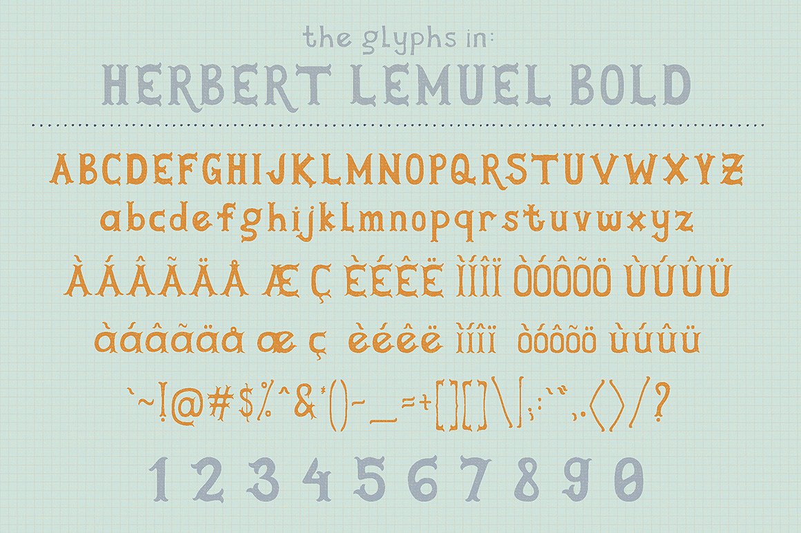 红色高级英文Herbert Lemuel Script #7