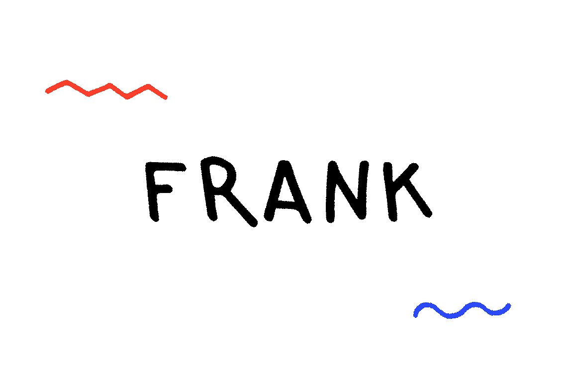 清新弗兰克字体Frank Typeface #516175
