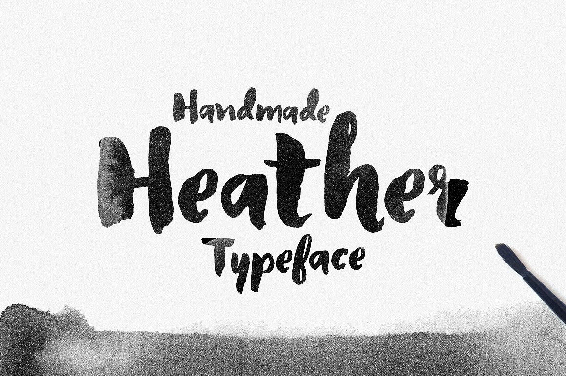 希瑟手写体Heather — Handmade Script