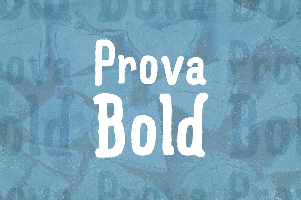 小清新酒吧封面Prova Bold -amp; Bold I