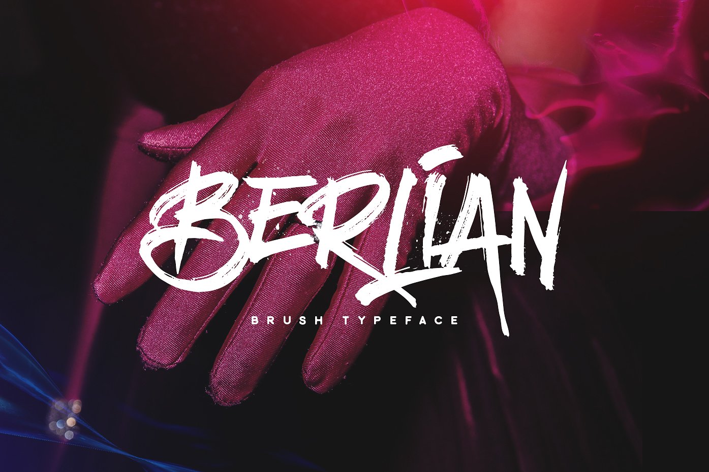 高级艺术封面Berlian | Brush Font #90