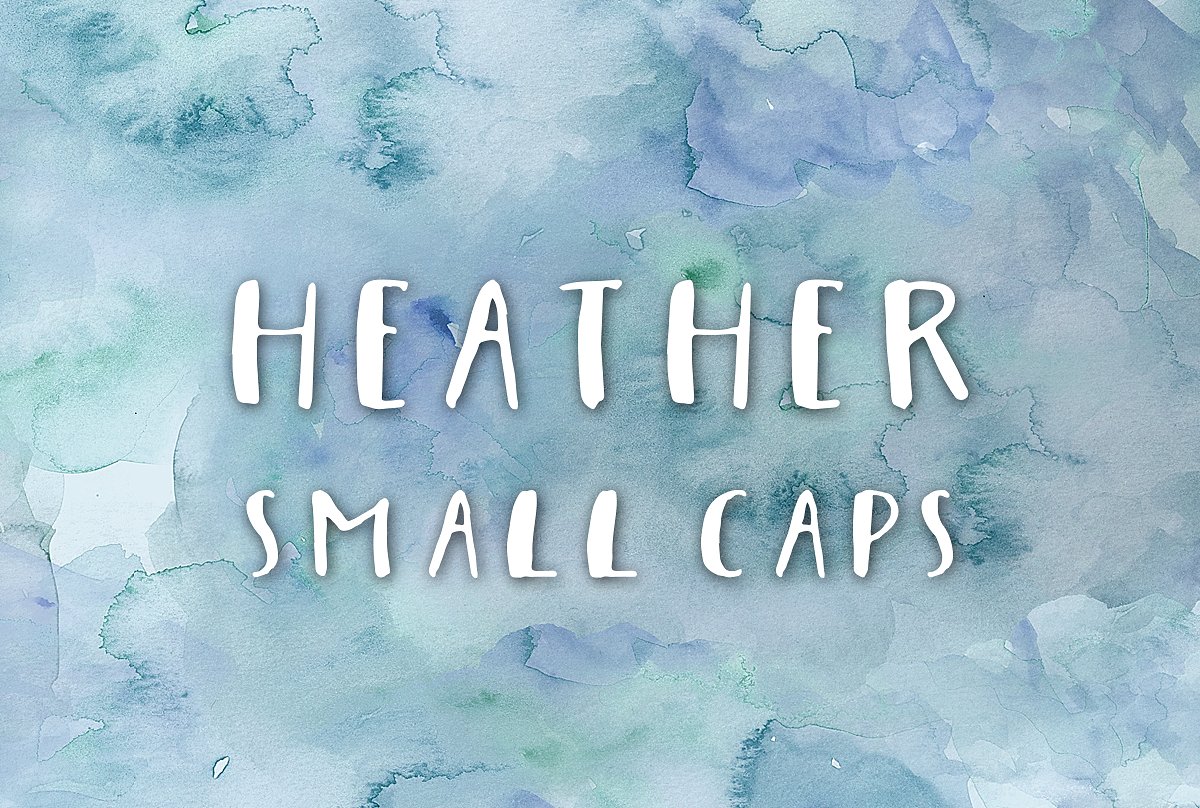 小清新封面Heather Small Caps #94464