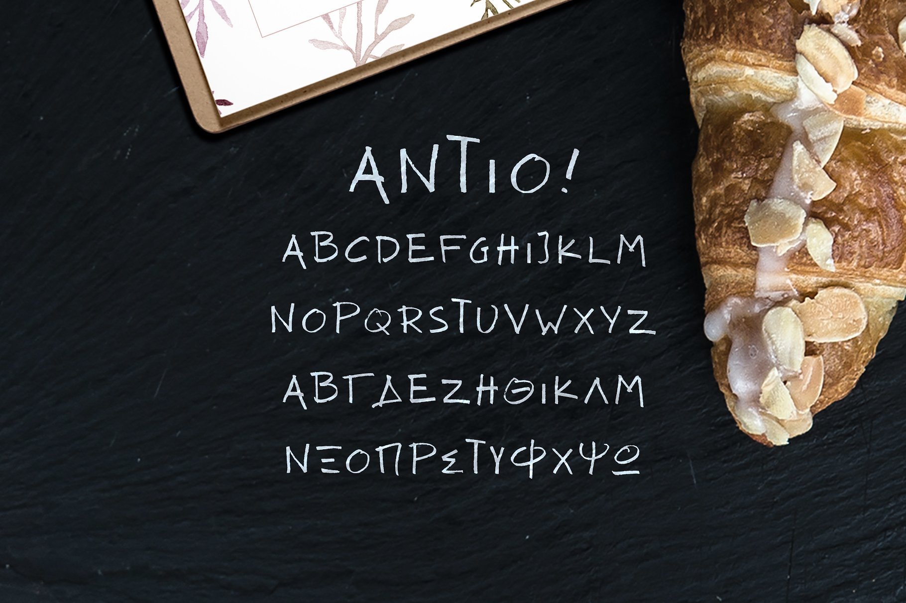 黑色英文封面Font Duo ANTIO-Prokopis