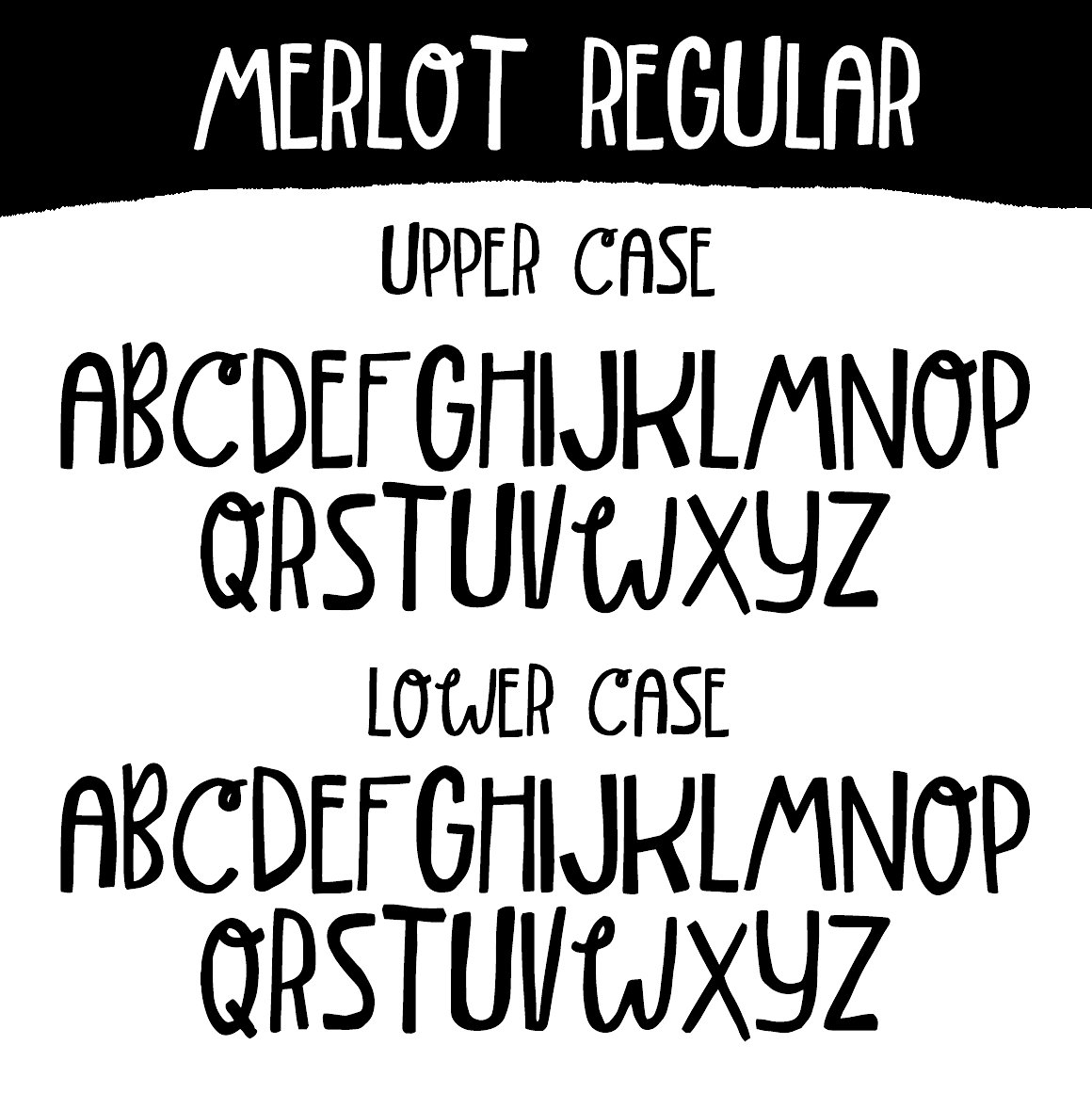 个性英文背景Merlot Font #1146622