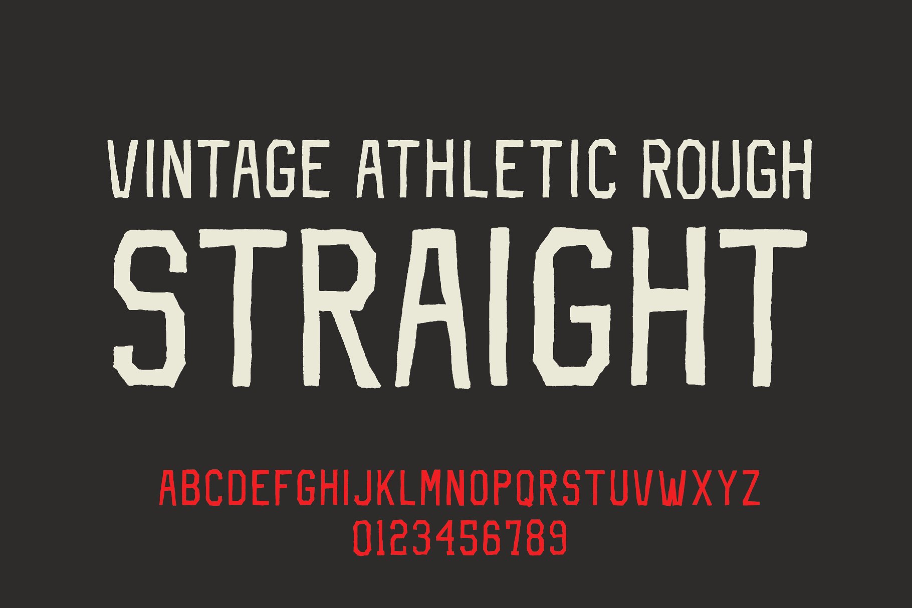 高端黑色英文字母Vintage Athletic - Blo