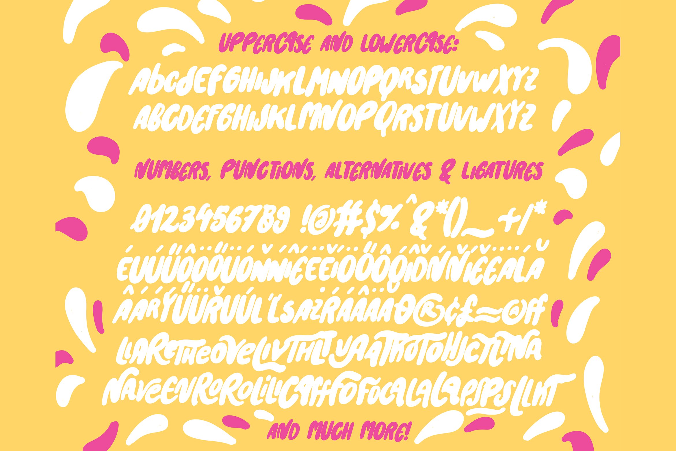 彩色英文背景Iceroll Font #2622087