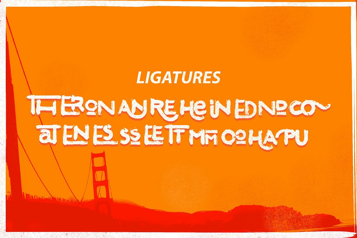 字体设计素材 San Francisco Font #232