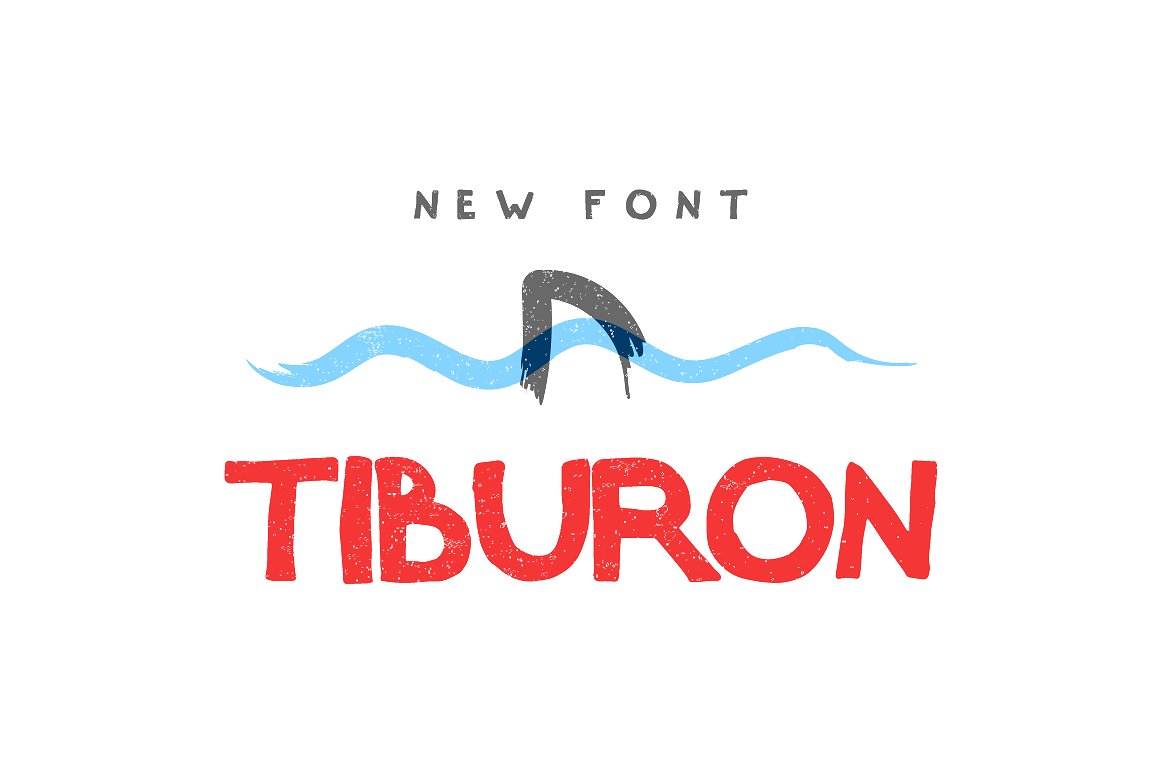 Tiburon-字体Tiburon — Font #7016