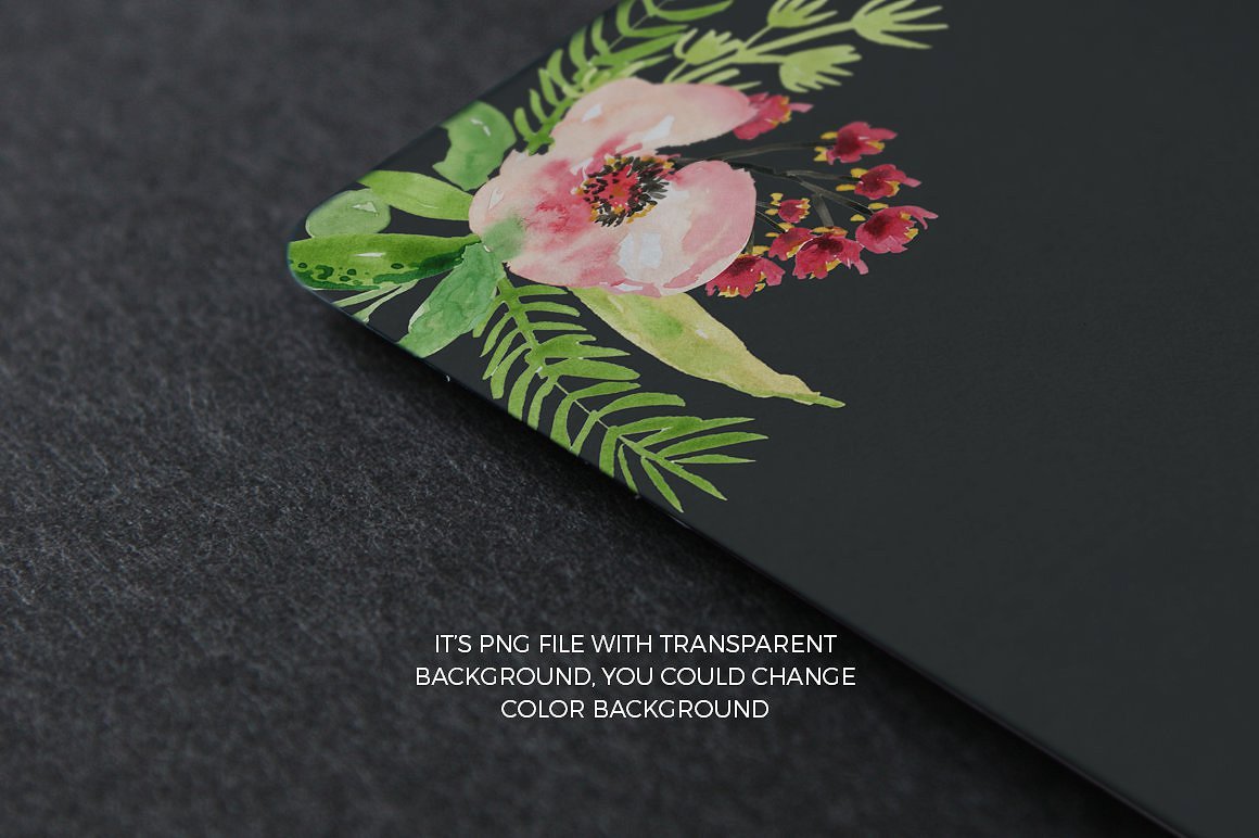 花卉封面18 Invitation backgrounds