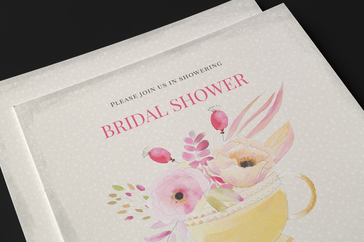 花卉封面Bridal Shower Pack 2 #6002