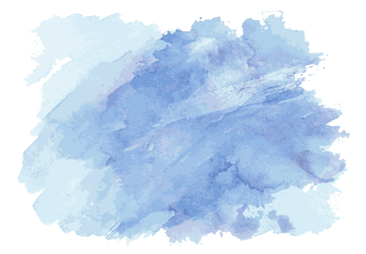 蓝色冬季季节性色彩手绘斑点水彩飞溅纹理背景矢量设计素材Col
