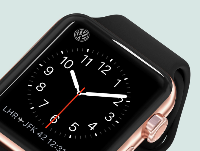 高品质苹果智能手表iWatch贴图样机模型HERO iWat