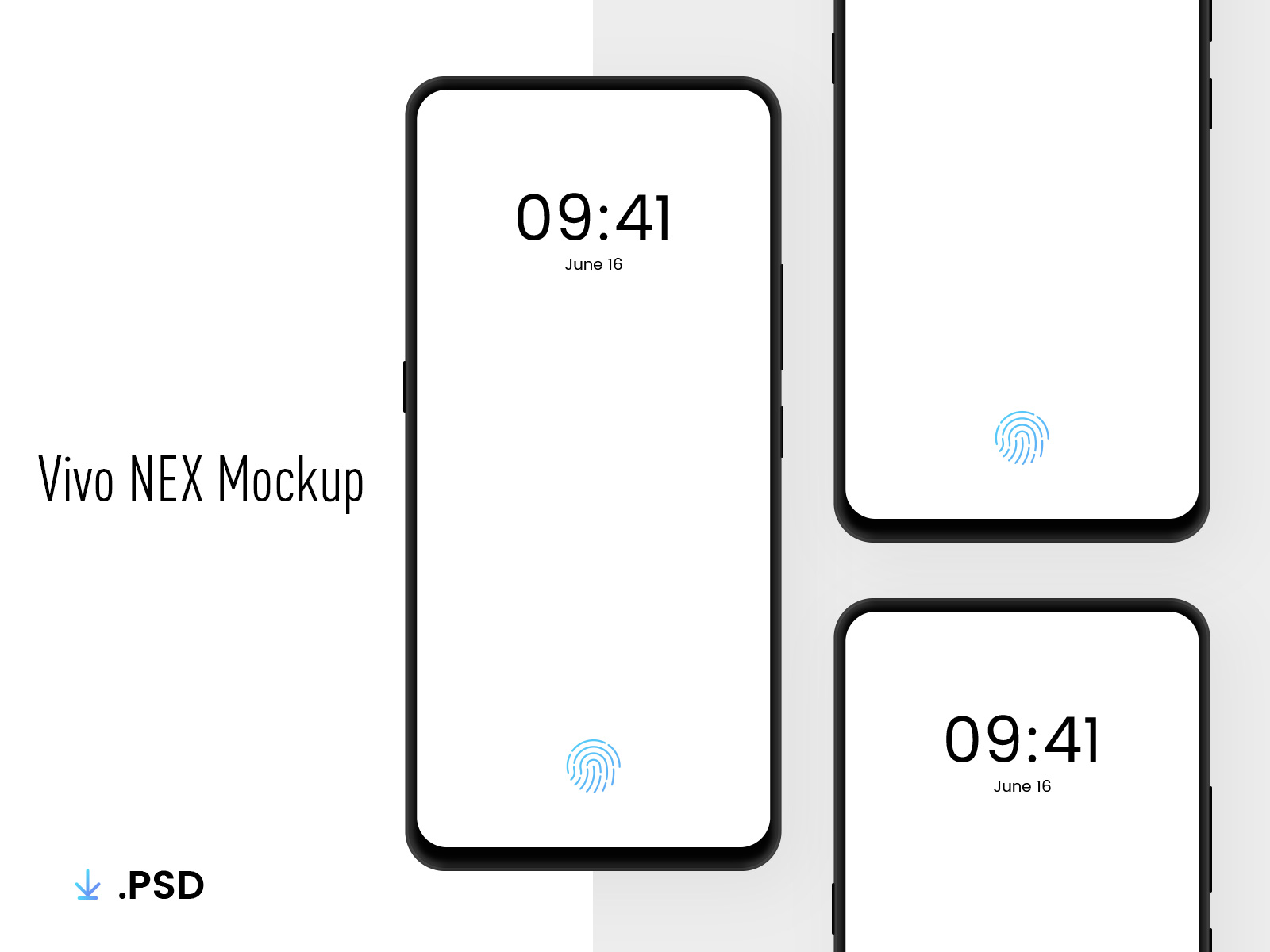 安卓手机样机贴图模版 Vivo NEX Mockup