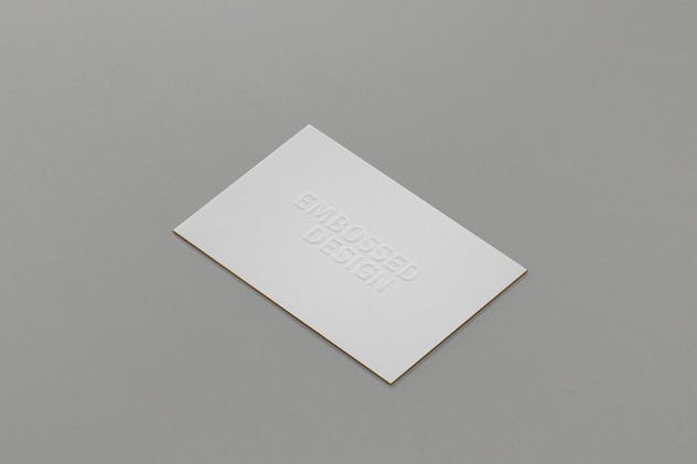 企业名片设计展示样机模板 Business Card Moc