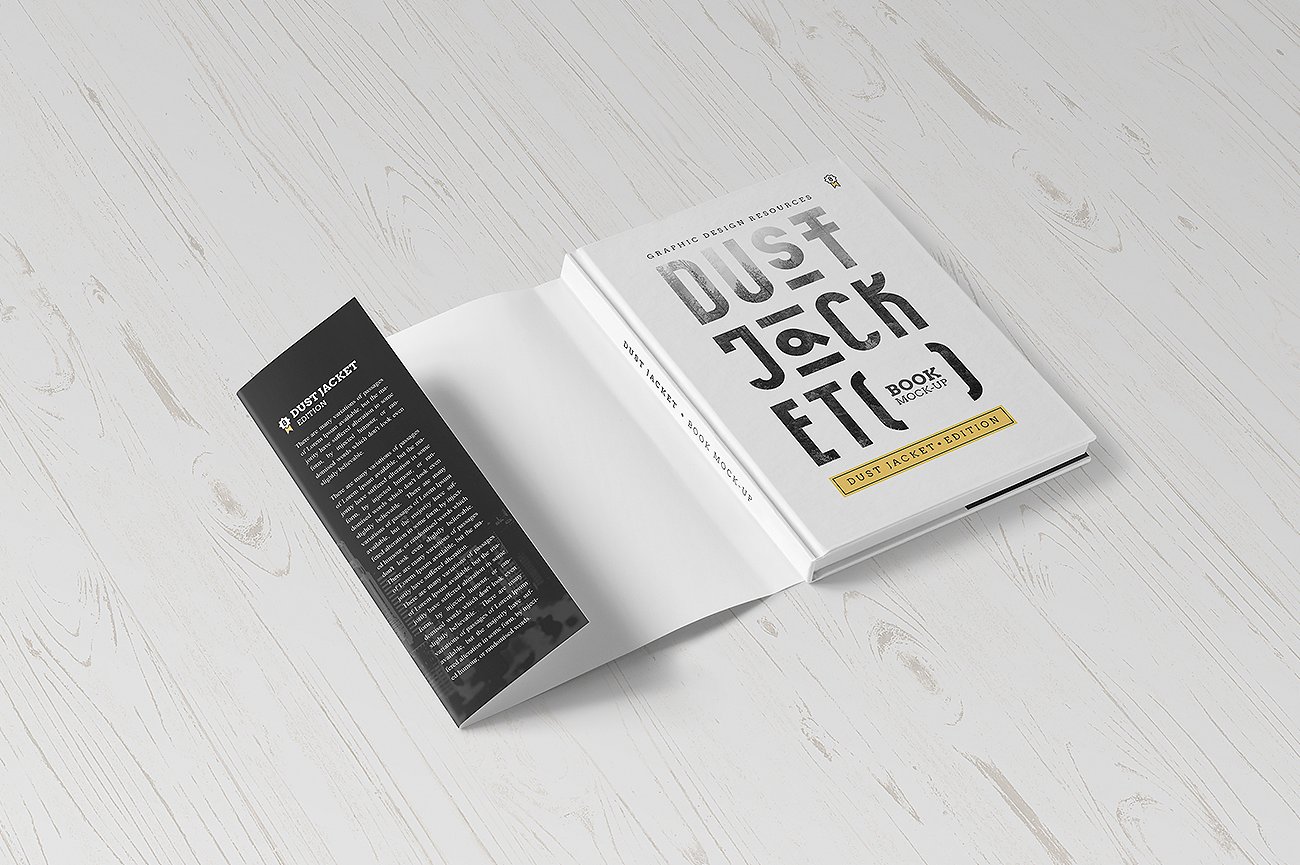 书籍杂志版本图书贴图样机 Book Mock-Up #636