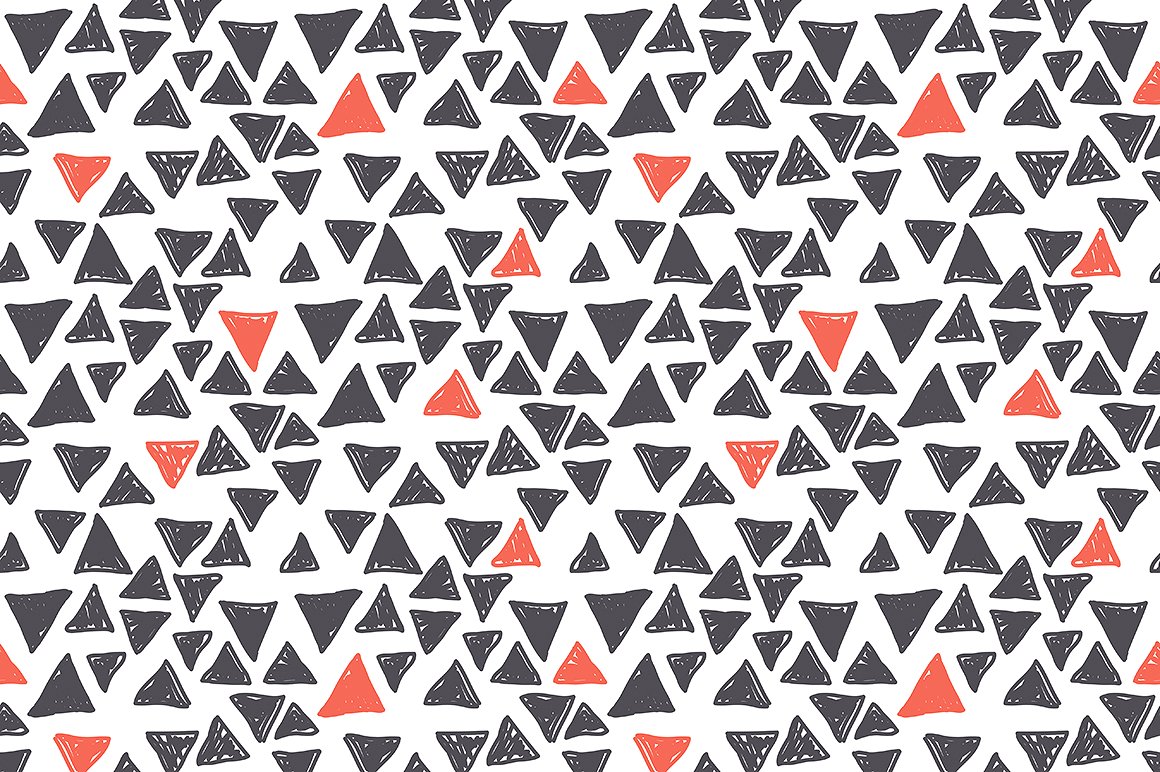 小三角形元素的背景纹理素材 Triangles. Seaml