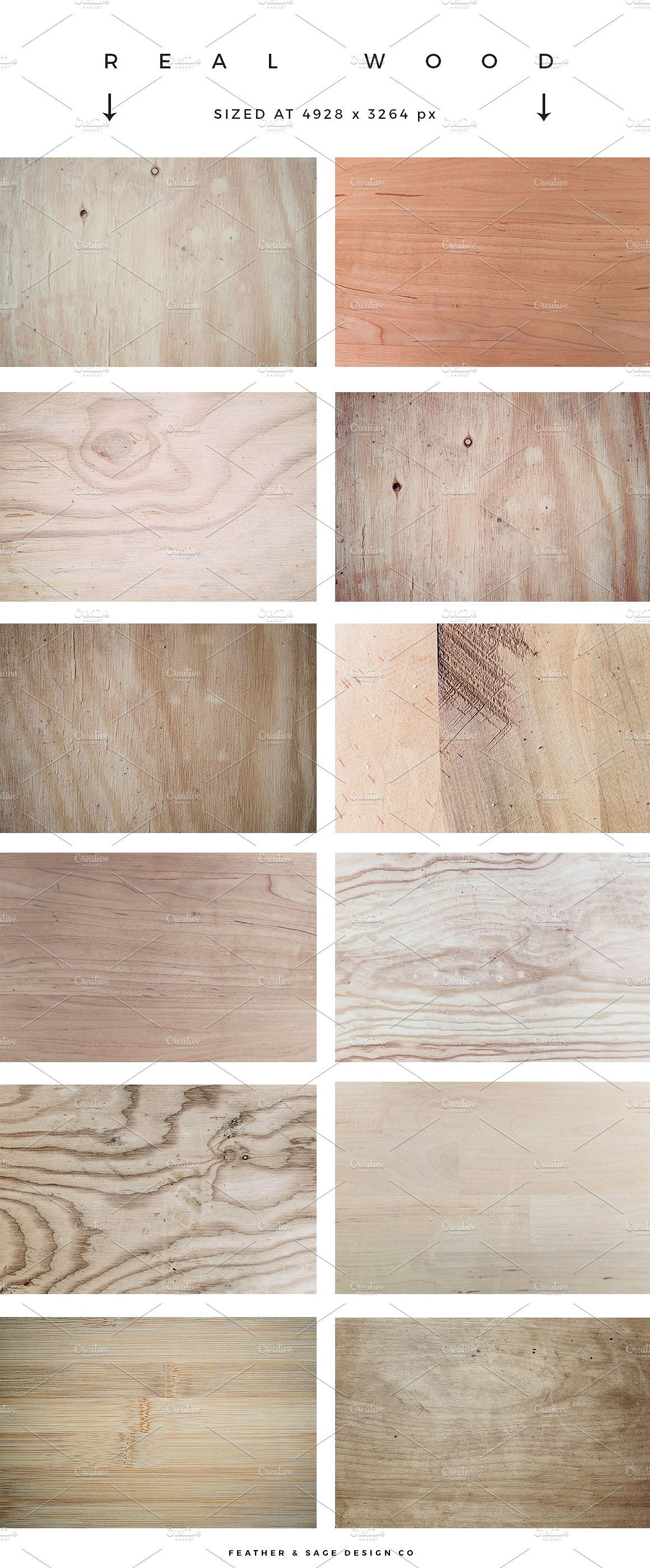 实木背景纹理素材 Real Wood Textures #2