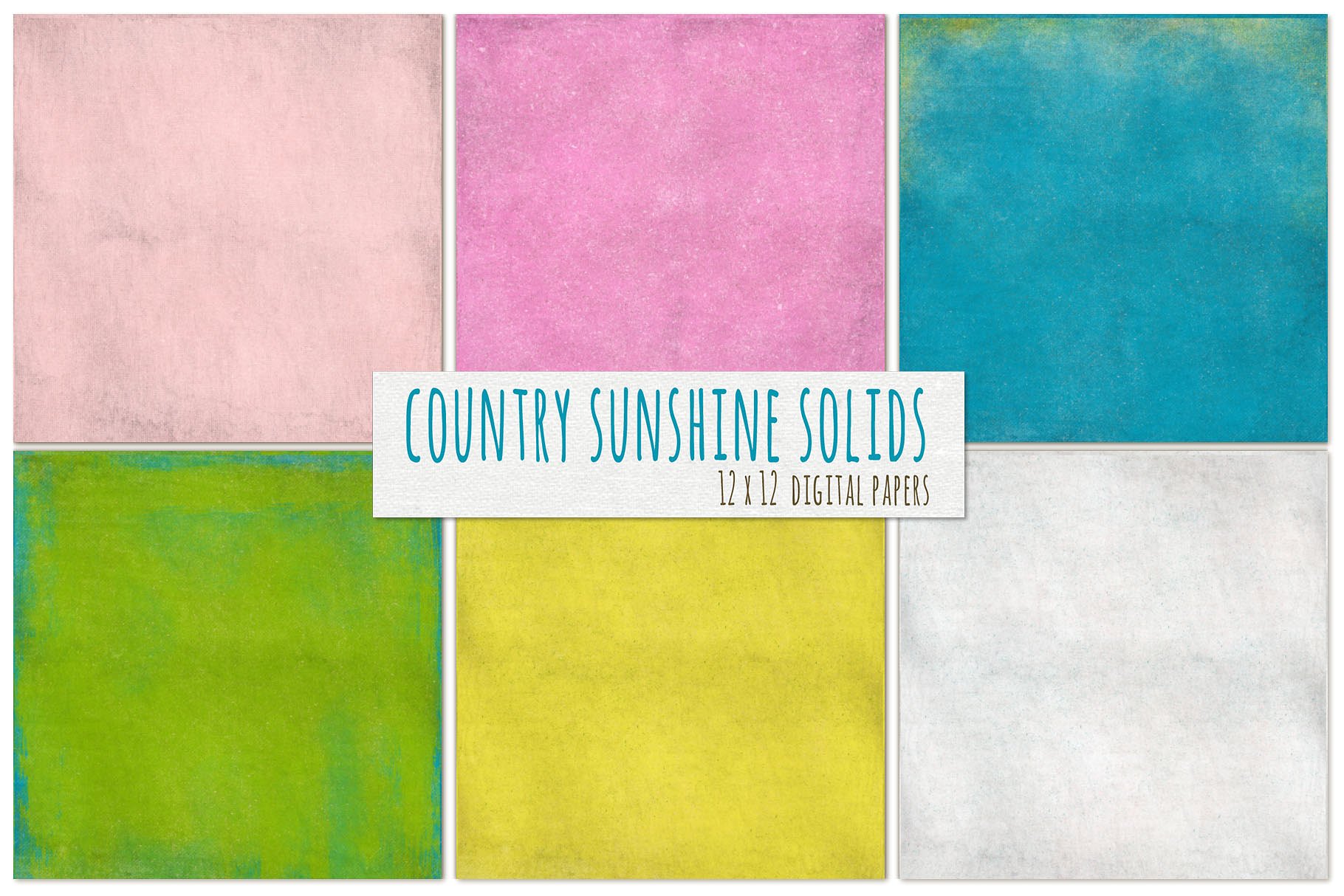 彩色纸质设计背景Country Sunshine Solid