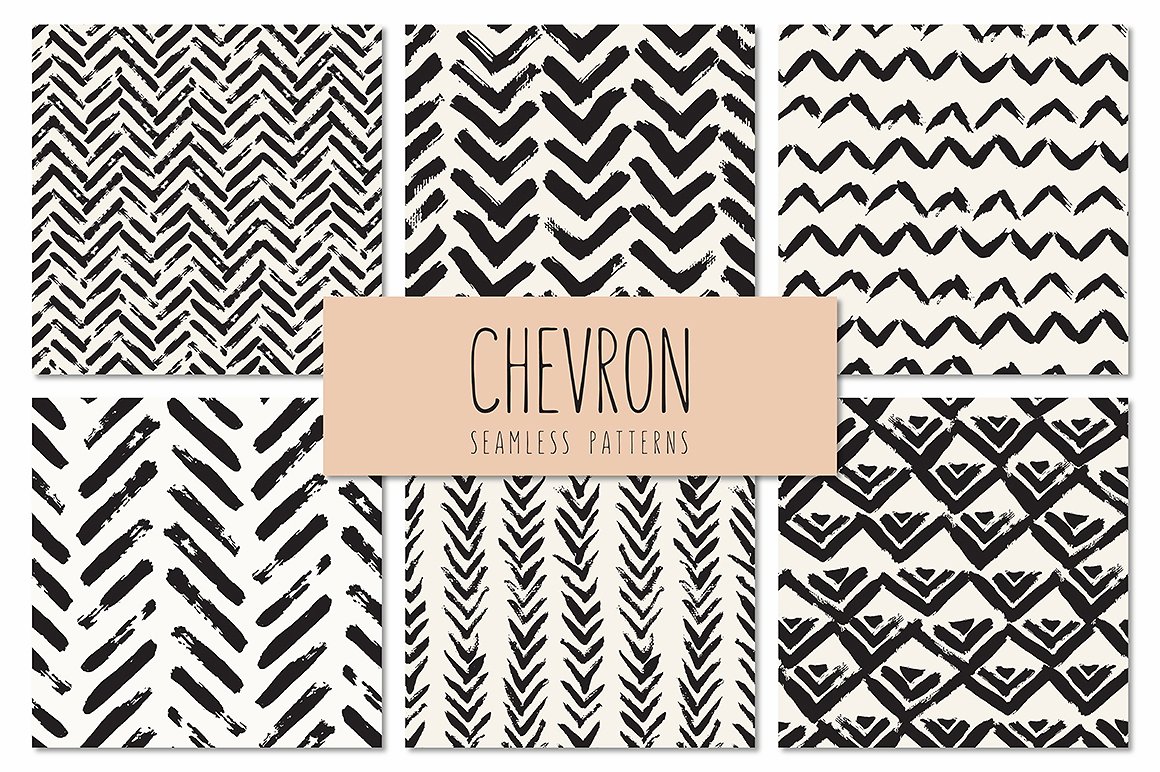 人字形的无缝背景纹理素材 Chevron Seamless